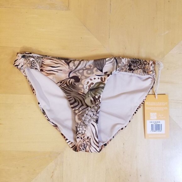 NWT! Encantadore Ubuntu Resort Collection 2021 Isis Bikini Bottom Size Small - Picture 1 of 7